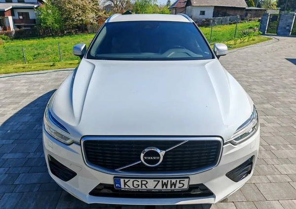 Volvo XC 60 cena 153999 przebieg: 76660, rok produkcji 2017 z Gorlice małe 781